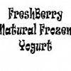 FreshBerry Natural Frozen Yogurt