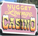 The Nugget Lounge & Casino logo